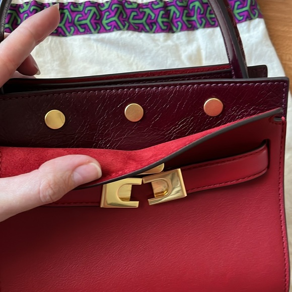 Tory Burch Lee Radziwill Petite Double Bag - Picture 9 of 12